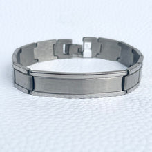 Load image into Gallery viewer, Matte ID Bar Bracelet