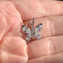 Load image into Gallery viewer, Butterfly CZ Pendant