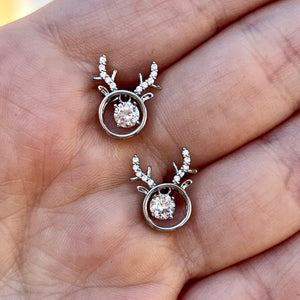 Cute Reindeer Studs