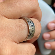 Load image into Gallery viewer, Stainless Steel Greek Ring