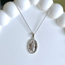Load image into Gallery viewer, Diamond Cut Virgencita Necklace .925