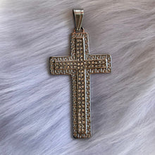 Load image into Gallery viewer, Big CZ Cross Pendant