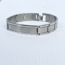 Load image into Gallery viewer, Matte ID Bar Bracelet