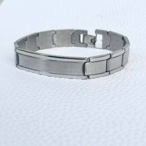 Matte ID Bar Bracelet