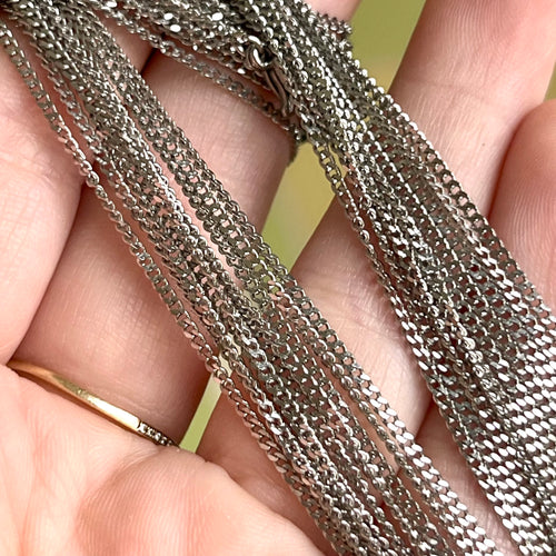 1.5mm Cuban Stainless Steel Chain