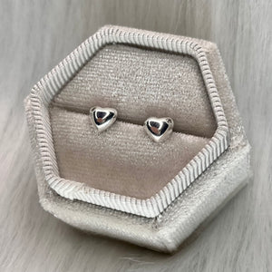 Sweetheart Studs .925