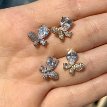 Load image into Gallery viewer, Flutter Butterfly Studs