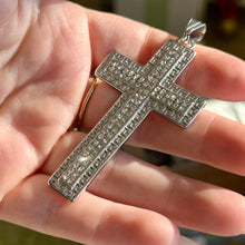 Load image into Gallery viewer, Big CZ Cross Pendant
