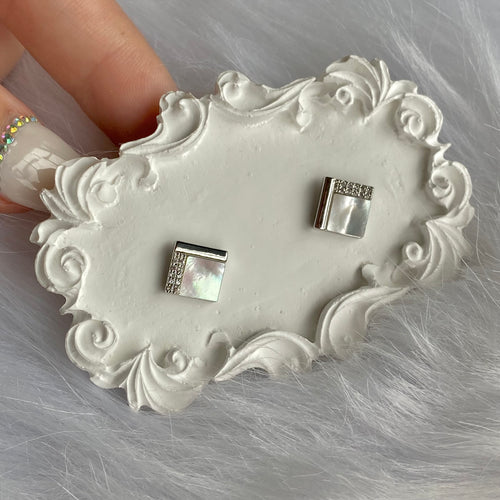 Square Shell Studs