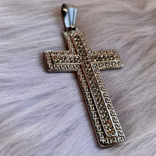 Load image into Gallery viewer, Big CZ Cross Pendant