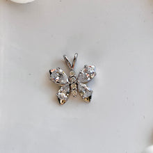 Load image into Gallery viewer, Butterfly CZ Pendant