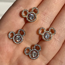 Load image into Gallery viewer, Mouse CZ Studs