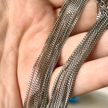 Load image into Gallery viewer, 1.5mm Cuban Stainless Steel Chain