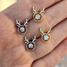 Load image into Gallery viewer, Cute Reindeer Studs