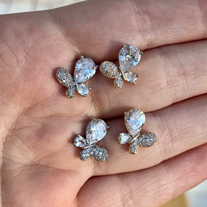 Flutter Butterfly Studs