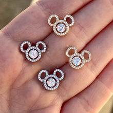 Load image into Gallery viewer, Mouse CZ Studs