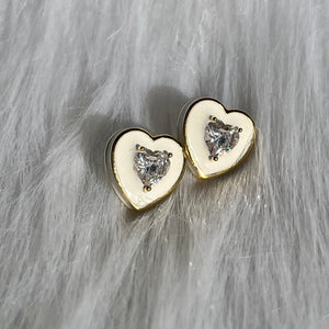 Darling Heart Studs ❤️