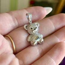 Load image into Gallery viewer, Teddy Bear Pendant .925