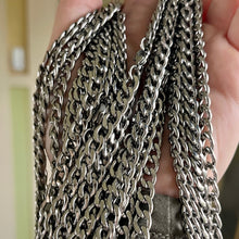 Load image into Gallery viewer, 6mm Stainless Steel Curb Chain