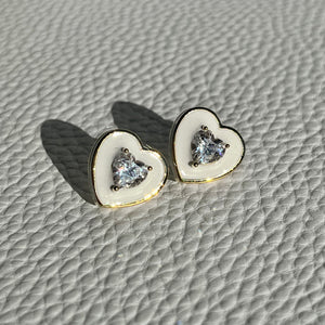 Darling Heart Studs ❤️