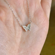 Load image into Gallery viewer, Dainty Butterfly Necklace .925