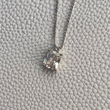 Load image into Gallery viewer, Rectangle CZ Necklace