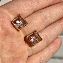 Load image into Gallery viewer, Framed Flower Studs