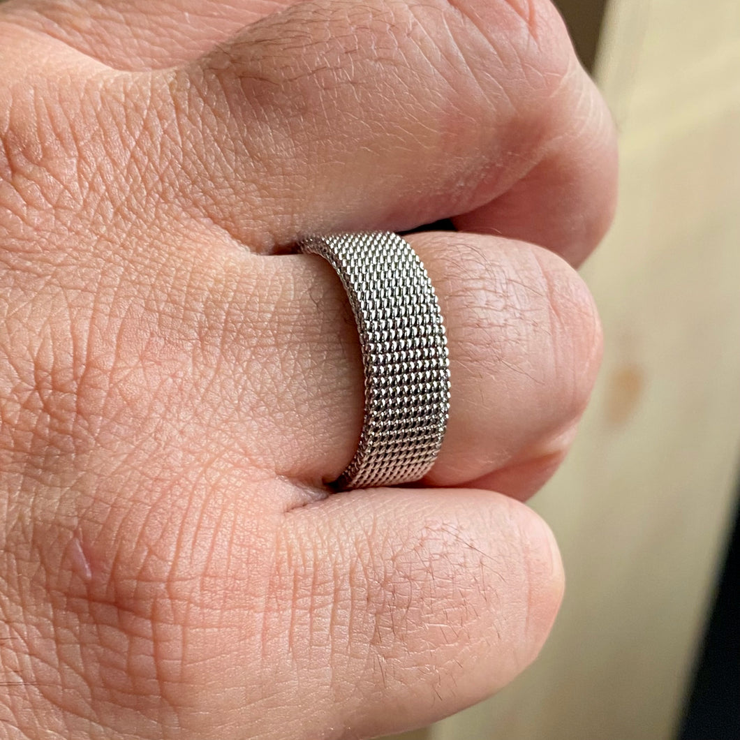 Stainless Steel Mesh Ring