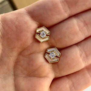 Hexagon Shell Studs