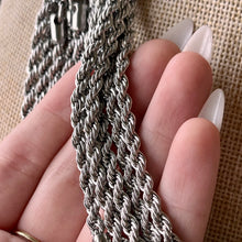 Load image into Gallery viewer, 4mm Stainless Steel Rope Chain