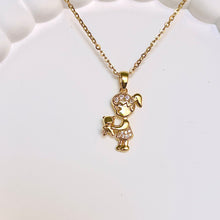Load image into Gallery viewer, Little Girl &amp; Bear Necklace