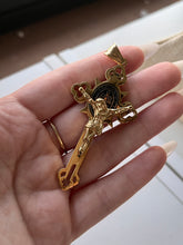 Load image into Gallery viewer, Layered Crucifix Pendant