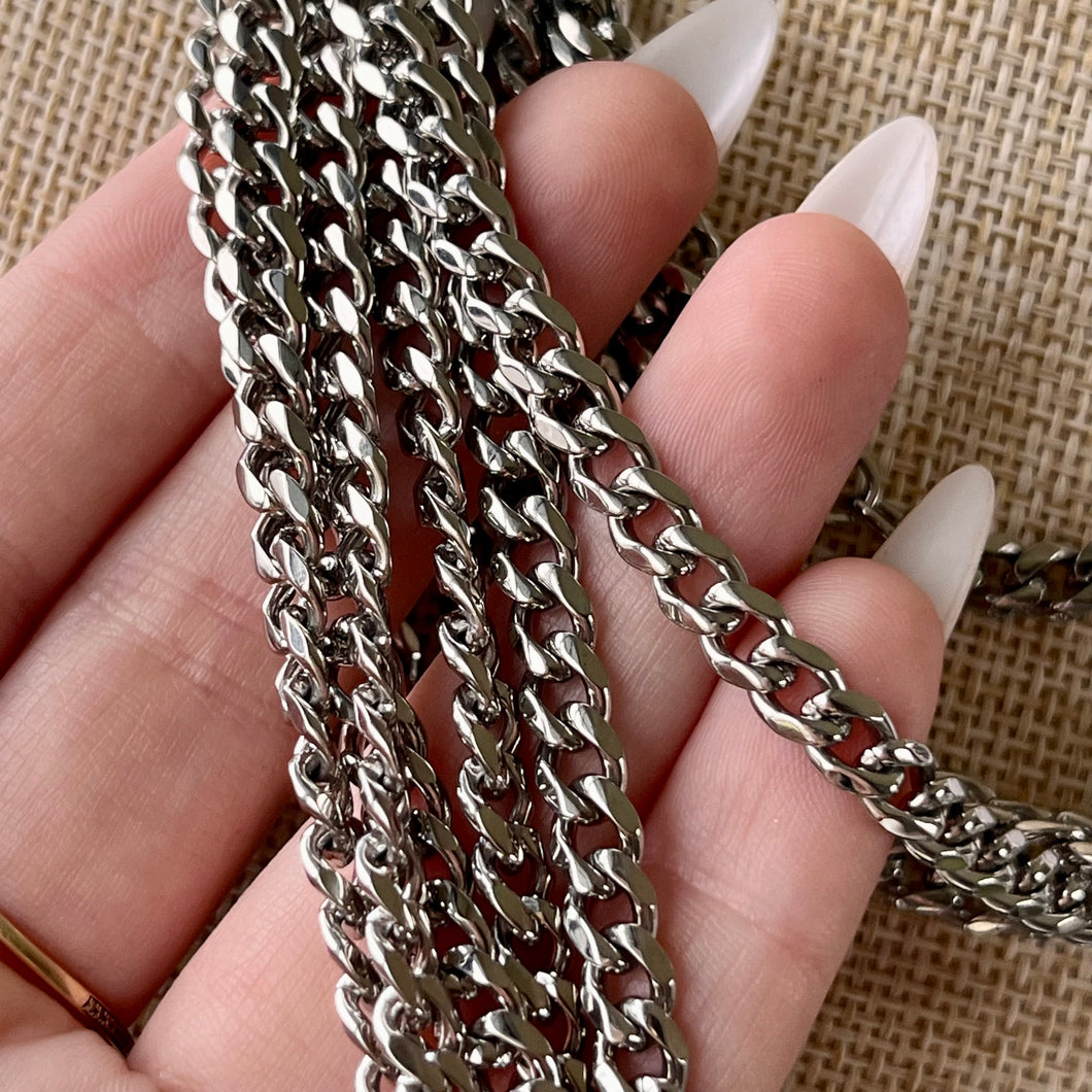 5mm Stainless Steel Miami Cuban Chain