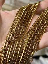 Load image into Gallery viewer, 5mm Gold Plated Stainless Steel Miami Cuban Chain