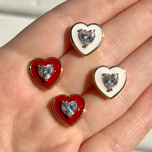 Darling Heart Studs ❤️
