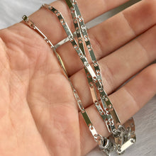 Load image into Gallery viewer, 2.5mm Flat Marina Stainless Steel Chain