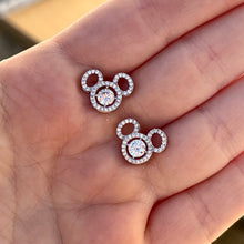 Load image into Gallery viewer, Mouse CZ Studs