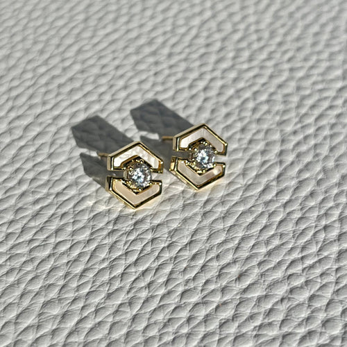 Hexagon Shell Studs