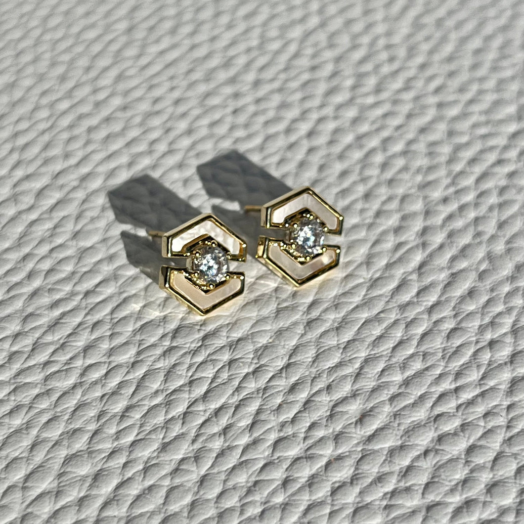 Hexagon Shell Studs