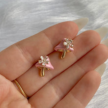 Load image into Gallery viewer, Cute Mushroom Studs
