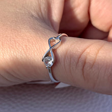 Load image into Gallery viewer, Infinity Love Ring .925