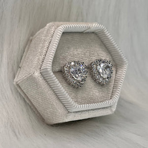 Sweetheart Studs .925