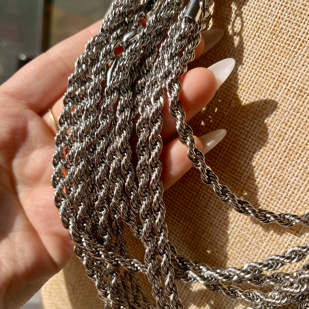5mm Stainless Steel Rope Chain