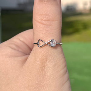 Infinity Love Ring .925