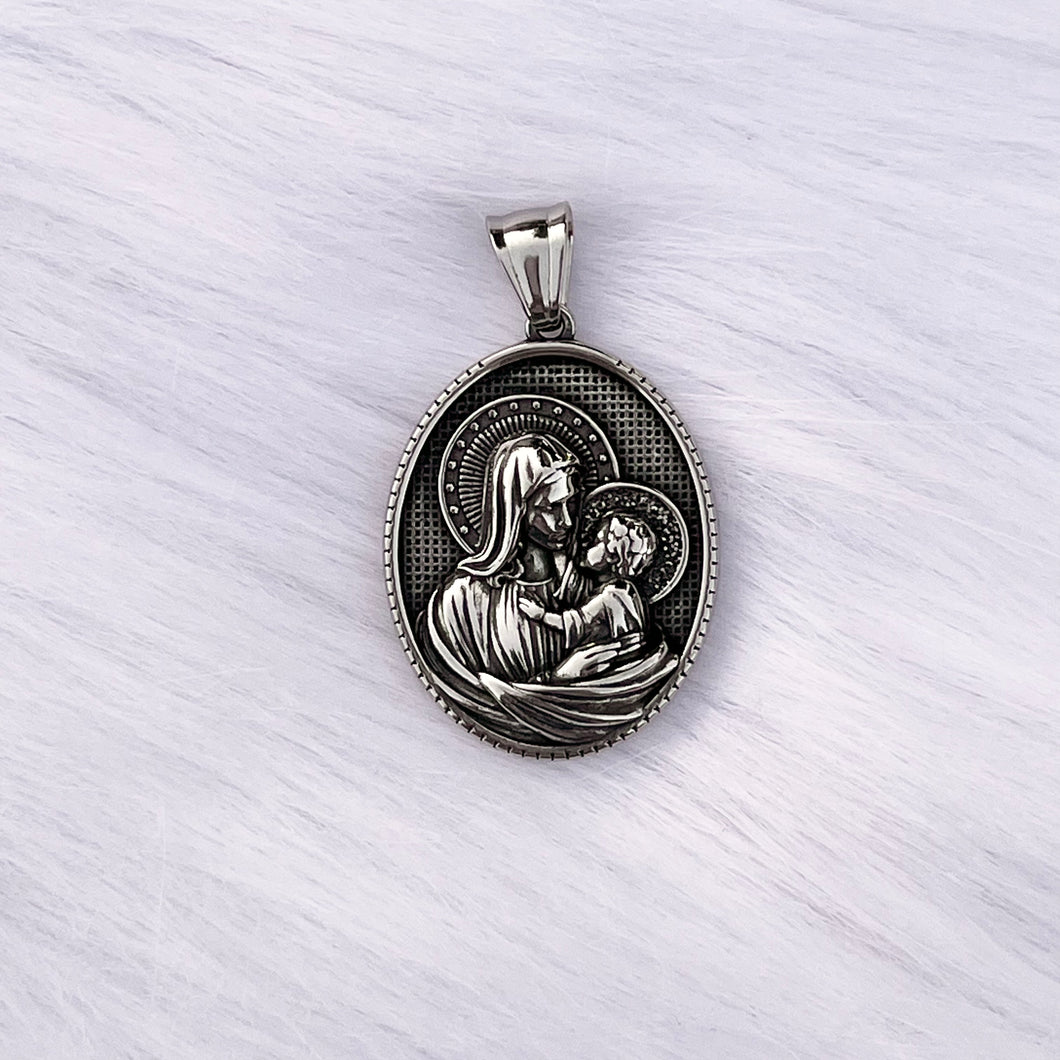 Mary & Jesus Pendant