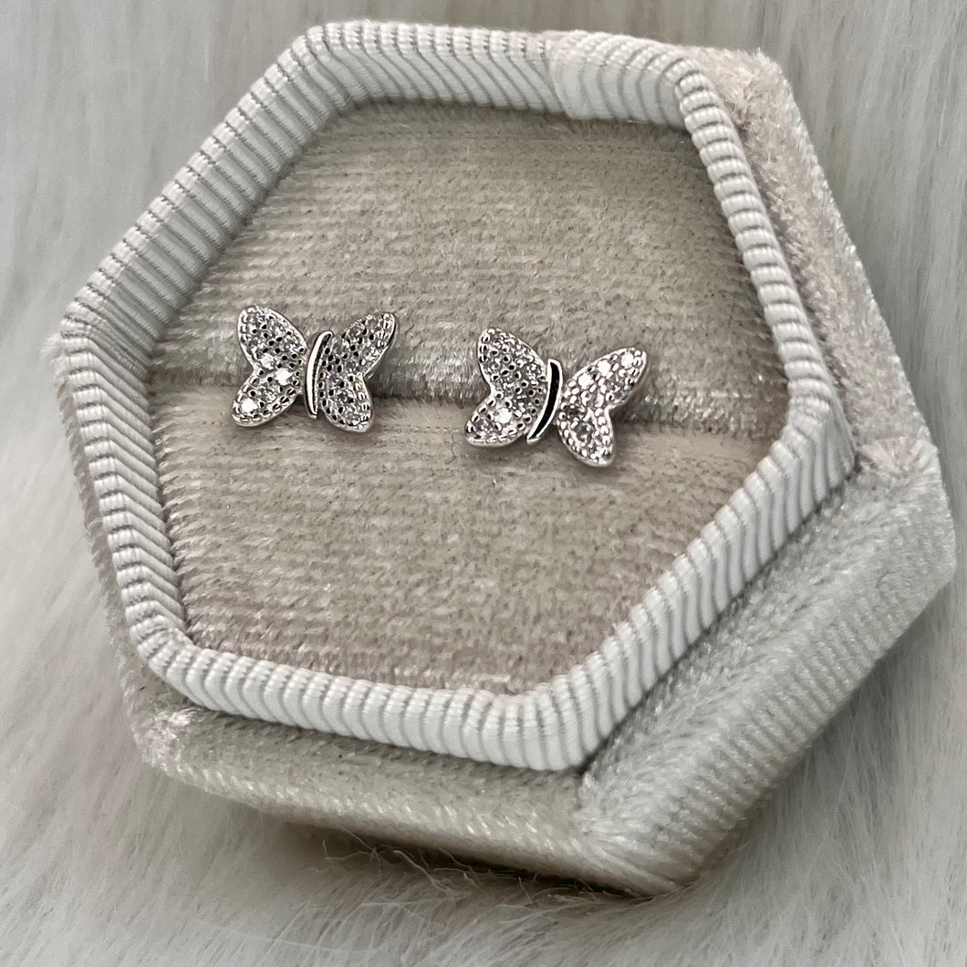 Butterfly Studs .925