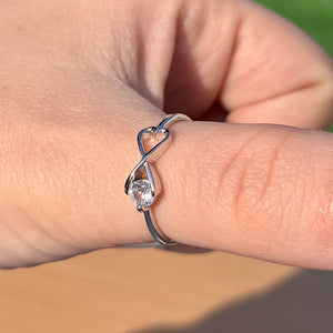 Infinity Love Ring .925