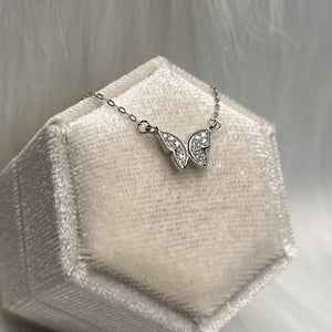 Dainty Butterfly Necklace .925