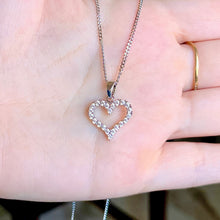 Load image into Gallery viewer, CZ Heart Necklace