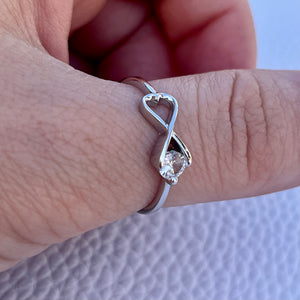 Infinity Love Ring .925